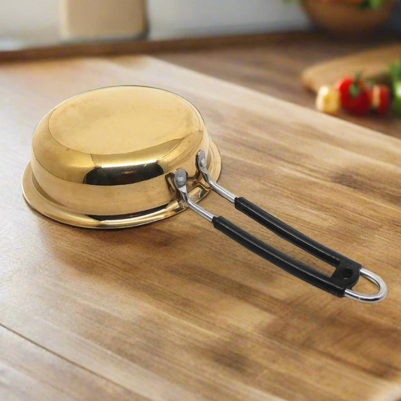 Heavy-Duty Brass Fry Pan (Kalai Coated) – Frying Pan