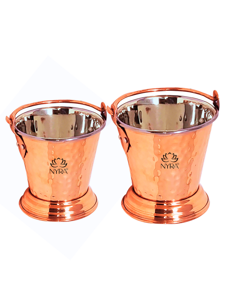 Copper Serving Bucket with Steel Insulated Interior – Kitchenware