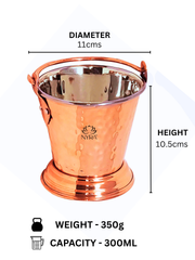 Copper Serving Bucket with Steel Insulated Interior – Kitchenware