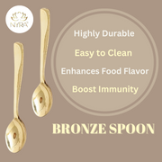 Bronze/Kansa Spoon Set – Cooking Spoon