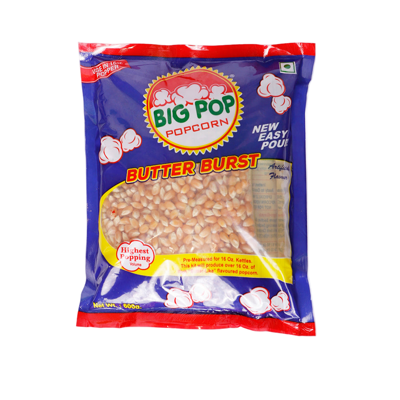Butterfly Popcorn Kernel Kit with Oil & Salt – 21.2 oz (600 g)