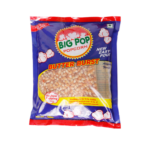 Butterfly Popcorn Kernel Kit with Oil & Salt – 21.2 oz (600 g)