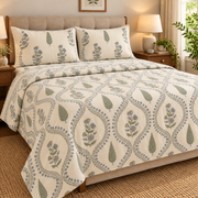 aenak-blue-palm-jaal-handblock-mulmul-cotton-reversible-dohar