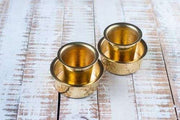 Brass Coffee Filter Large and Davara Tumbler Combo – Drink Tumbler