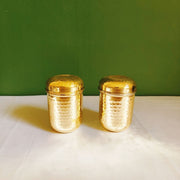 Brass Storage Canister Hammered - Extra Small (Set of 2) – Gift Set