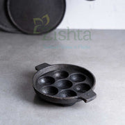 Breakfast Medium Cast Iron Combo: Iron Dosa Tawa, Cast Iron Kadai & Paddu-Appe – Cooking Wok