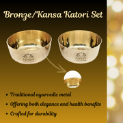 Pure Bronze Kansa Katori – Serving Bowl