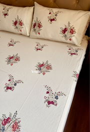 aenak-burgundy-anaar-handblock-bedsheet-dohar-combo-set-beige-base