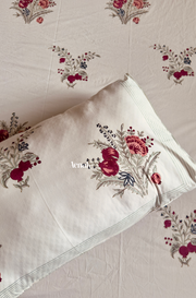 aenak-burgundy-anaar-handblock-bedsheet-dohar-combo-set-beige-base