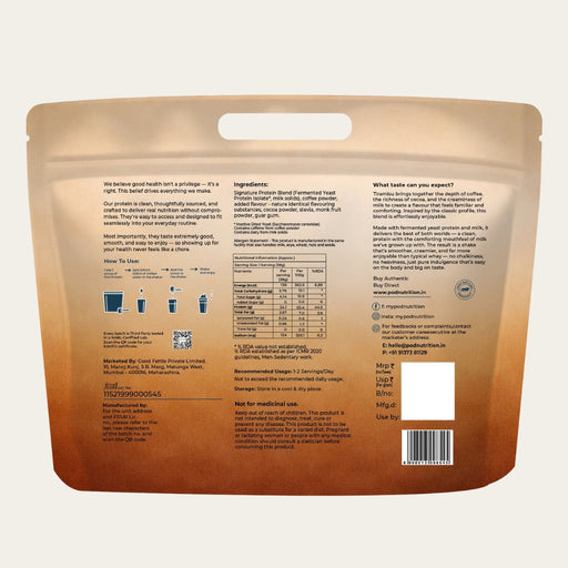 Pod Nutrition Tiramisu Plant Nutrition Powder 
