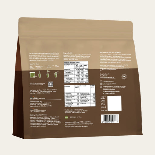 Pod Nutrition Cafe Mocha Plant Nutrition Powder