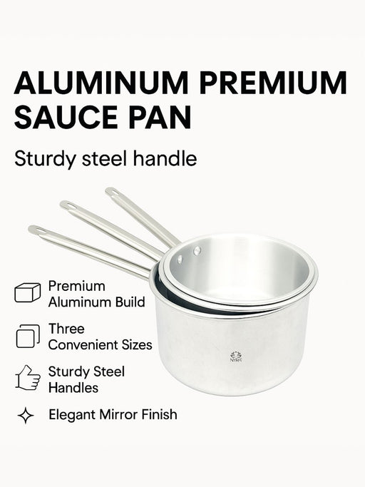 Aluminium Saucepan with – Saucepan