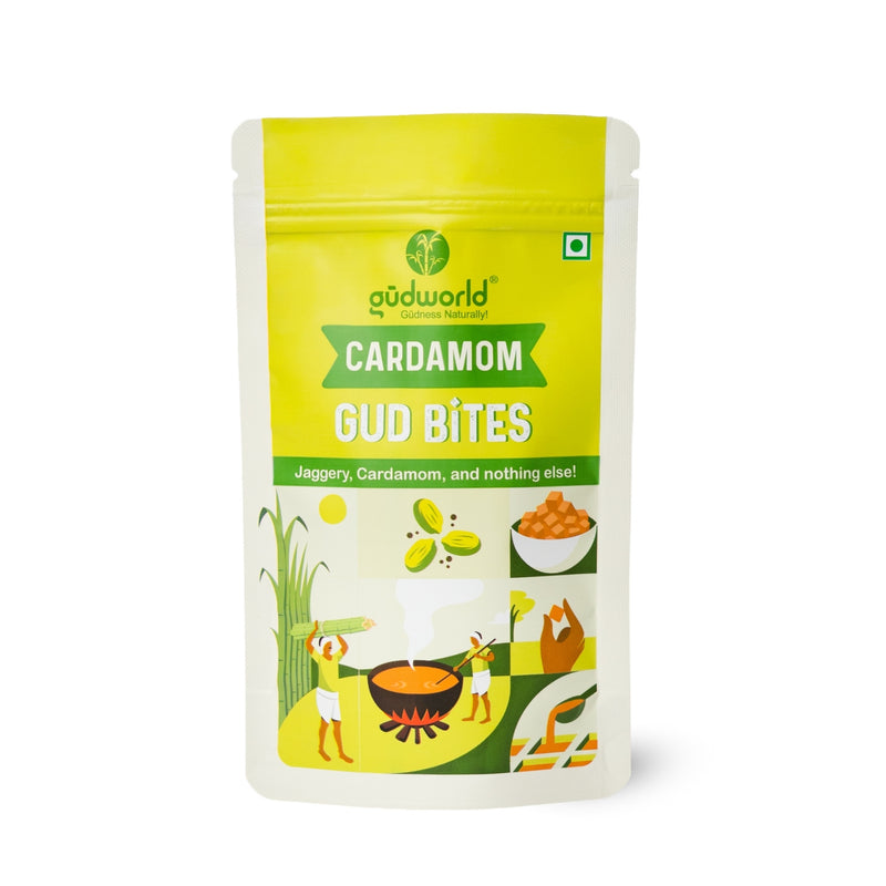 Cardamom Jaggery Bites - Aromatic Spiced Sweet Candy