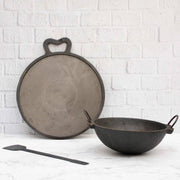 Cast Iron Combo: Kadai,Tawa ,Dosa Ladle – Cast Iron Cookware Set