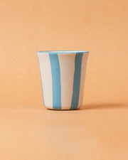 Nurture India Sky Blue Stripe Ceramic Combo 3-Piece Set