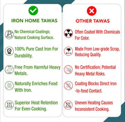 Cast Iron Roti Tawa – Dosa Tawa