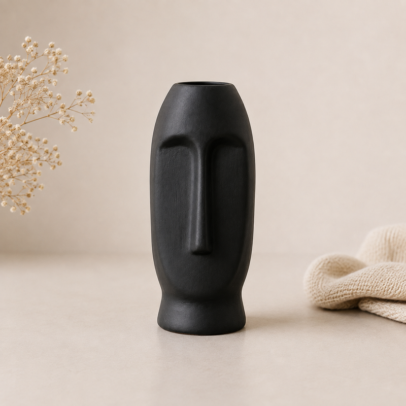 ceramic-kitchen-abstract-black-vases