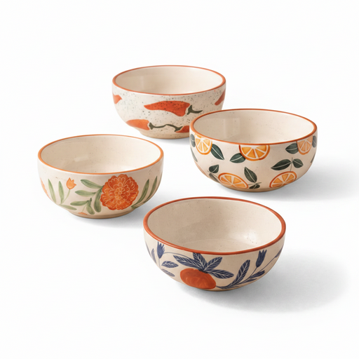 nurture-india-small-bowls-olive-mango-lemon-floral-combo-buy-3-get-1-free-copy