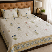 aenak-pink-blue-floral-handblock-printed-reversible-quilted-cotton-bedcover-set-105x108