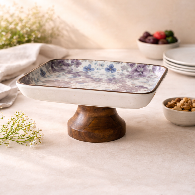 ceramic-kitchen-lavande-cake-stand