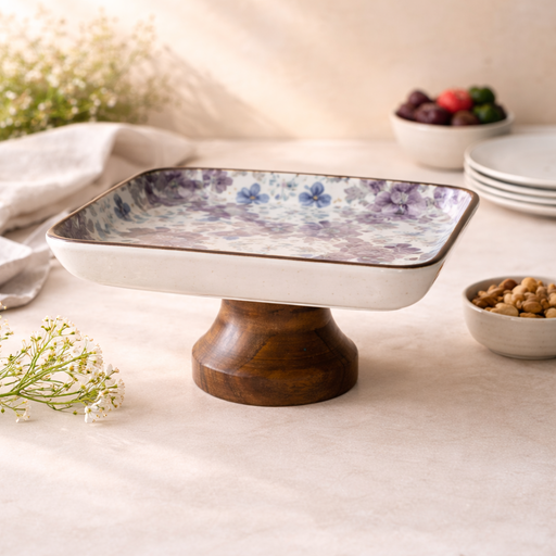 ceramic-kitchen-lavande-cake-stand