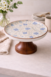 ceramic-kitchen-blue-floral-round-cake-stand