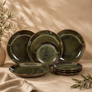 ceramic-kitchen-the-verdant-atelier-dinner-quarter-plate-set