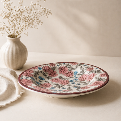 ceramic-kitchen-vintage-bloom-floral-pasta-plate-9-inch