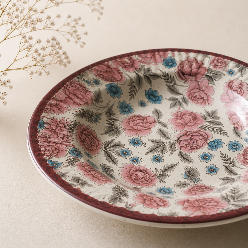 ceramic-kitchen-vintage-bloom-floral-pasta-plate-9-inch