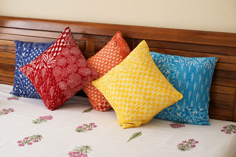 local-kala-colors-of-joy-kantha-stitched-cushion-covers-set-of-5