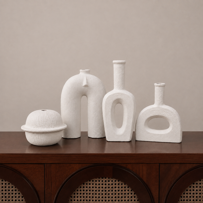 ceramic-kitchen-abstract-white-vases-modern-decor-collection