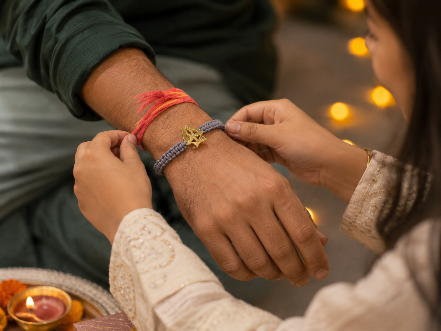 Bhai Dooj / Rakhi Thali For Brother | Raksha Bandhan Kit | Gift Box