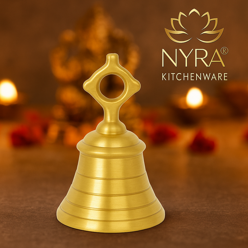 Pure Brass Temple Ghanta (2kg) – Kitchen Utensil