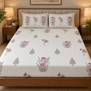aenak-green-ashoka-handblock-printed-premium-cotton-set-bedsheet