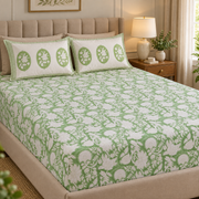 aenak-green-garden-handblock-printed-premium-cotton-bedsheet-set