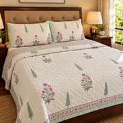 aenak-light-purple-floral-handblock-reversible-mulmul-cotton-quilt