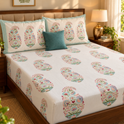 aenak-pink-kairi-handblock-printed-premium-cotton-set-bedsheet