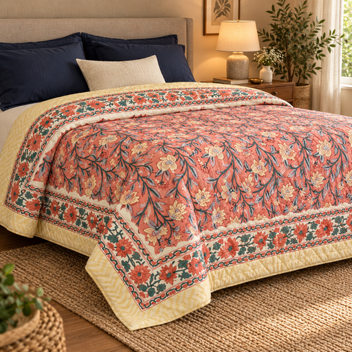 aenak-light-peach-floral-handblock-printed-reversible-mulmul-cotton-quilt-copy