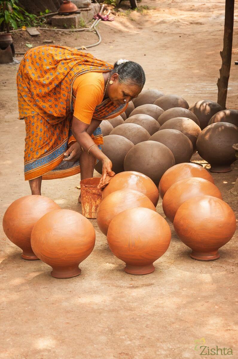 Clay Cooking Spinach Pot â€“ Kitchen Utensil