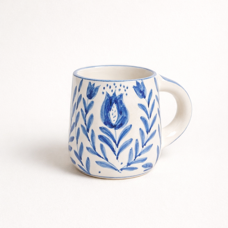 nurture-india-anaar-floral-folk-art-ceramic-mug-blue