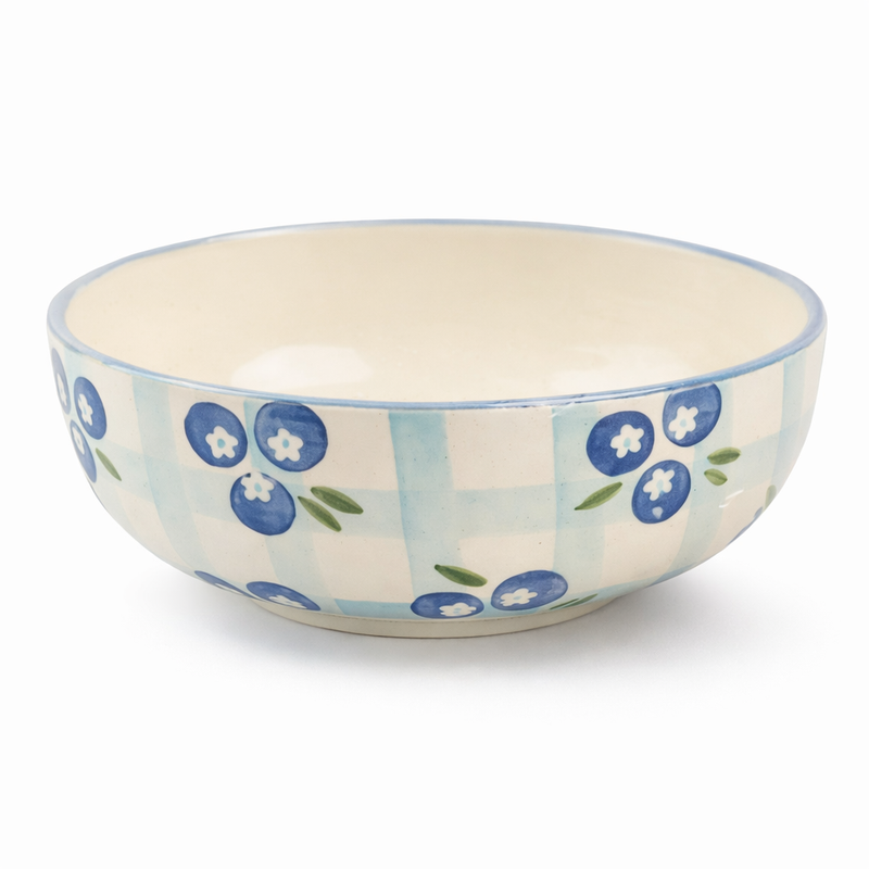 nurture-india-blueberry-check-pattern-ceramic-bowl-large