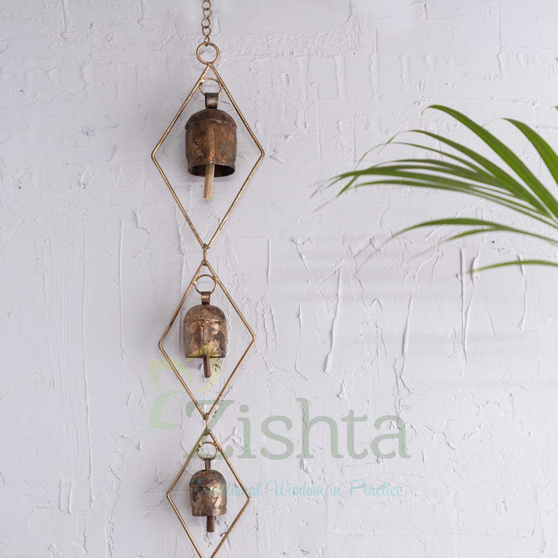 Copper Coated Iron Chimes - Chokdi set – Metal Wind Chimes
