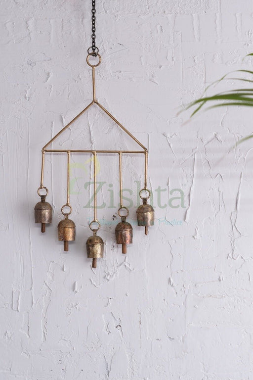 Copper Coated Iron Chimes - Danti 5 bell – Metal Wind Chimes