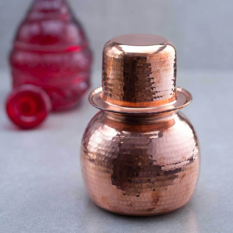 Copper Water Pot With Cup (Sombu - Lota) – Kitchen Tool