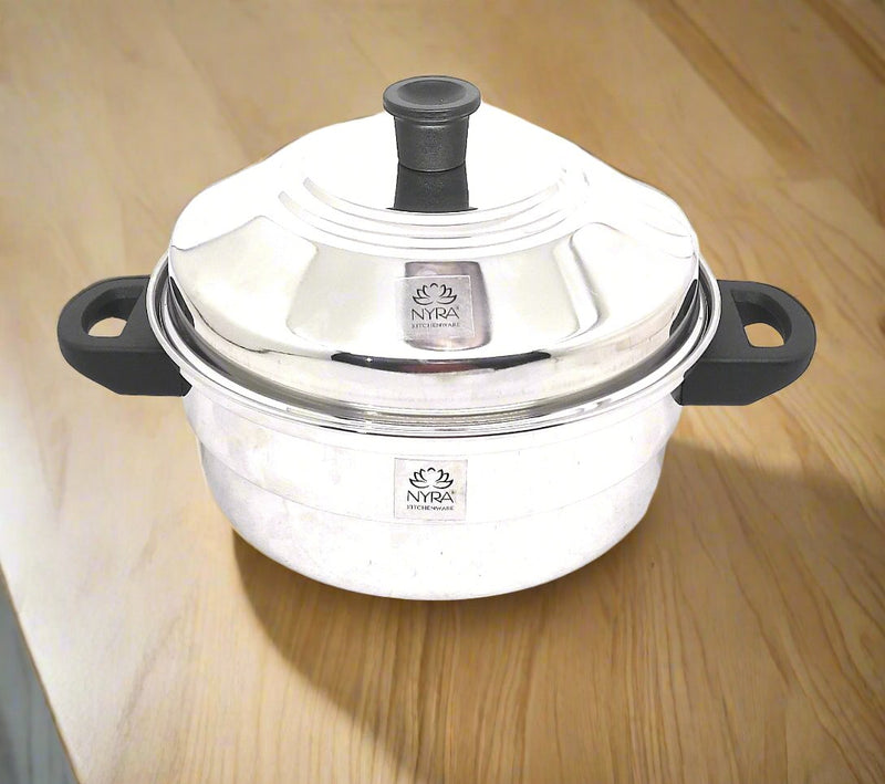 Stainless Steel Idli Cooker - 5 Plates – Idli Steamer