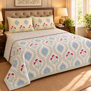 aenak-pink-poppy-jaal-handblock-printed-mulmul-cotton-reversible-dohar-non-white