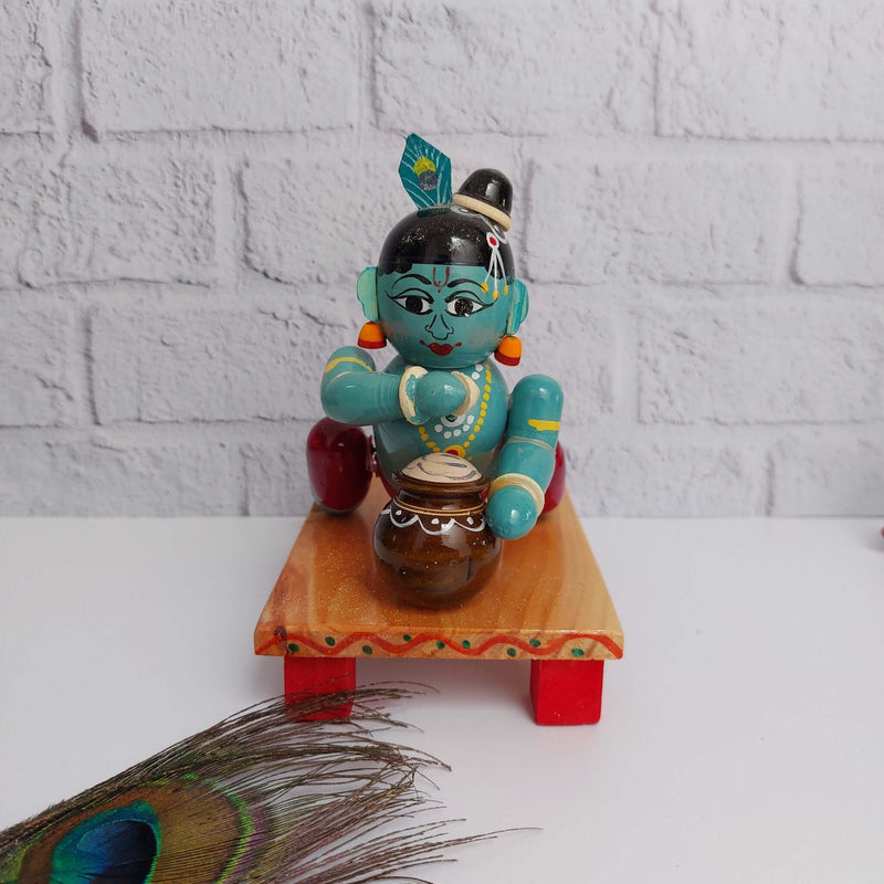 Crawling Krishna – Utensil