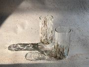 Nurture India Vintage White Gold Highball Glasses 4-Piece Set