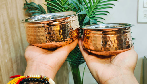 Premium Copper Handi Insulated with Stainless Steel – Serving Handi