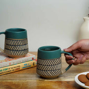 local-kala-earthy-matte-chevron-mug